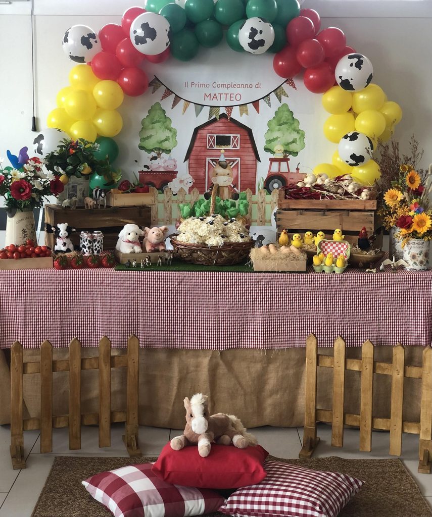 Piatti Piatto Animali Fattoria Campagna Compleanno Festa A Tema Tavola  Decorazioni Bambino Bambina -  - Addobbi ed articoli per  feste, eventi e party