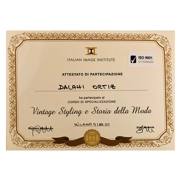 dalahi-ortiz_attestato_2018-vintage-styling-e-storia-moda